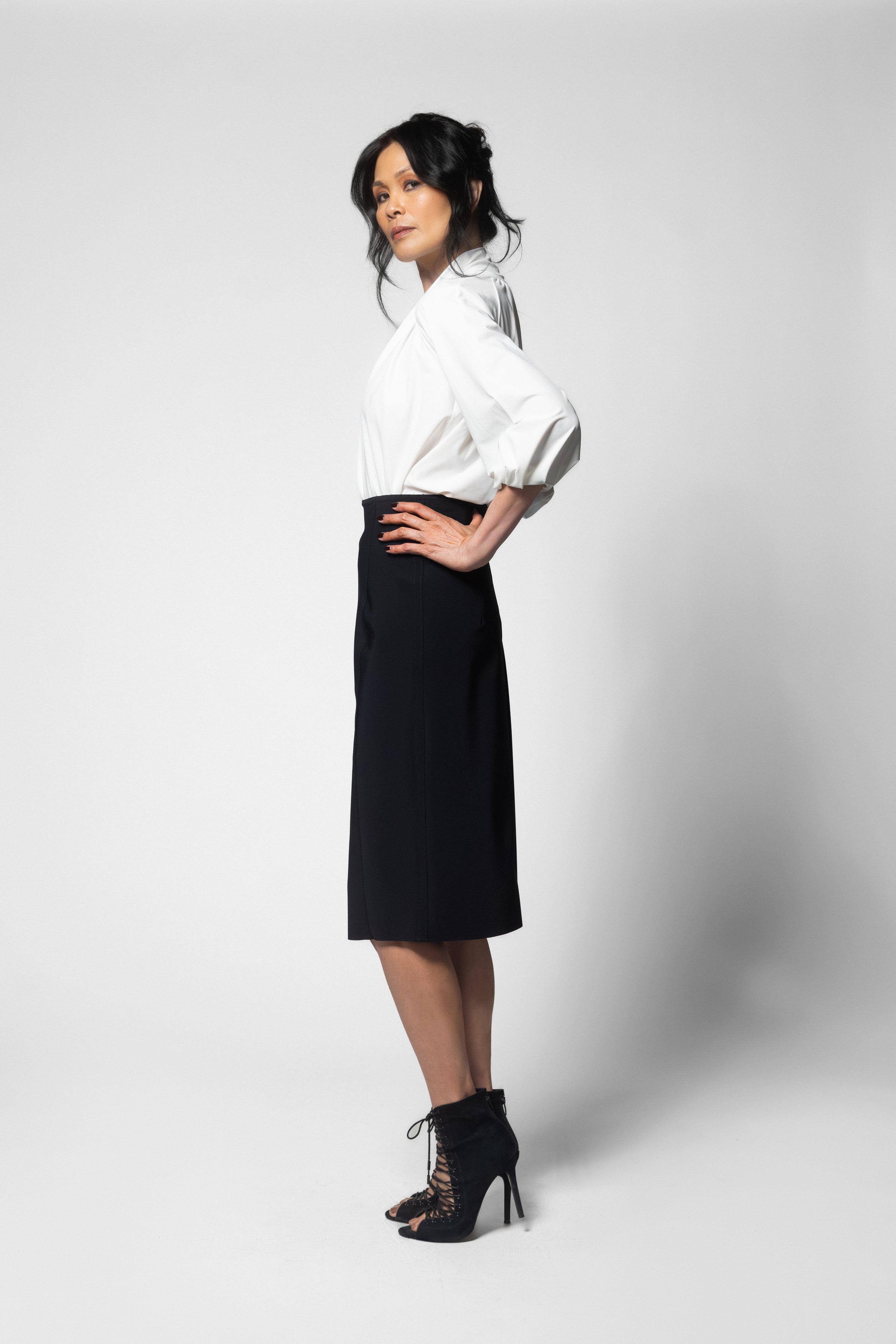 Muriel 2 Skirt - Black – Maria Pinto