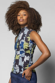 Jutta Top - Tolfa Print