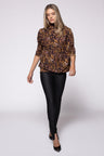 Ledger Blouse - Jaguar Print