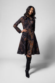 Masako Coat - Cortona Print