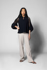 Thara Top - Black Laser