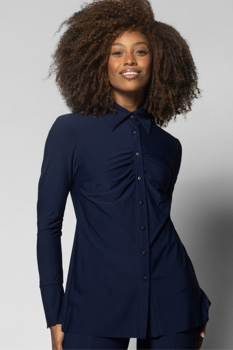 Mura Blouse - Midnight – Maria Pinto