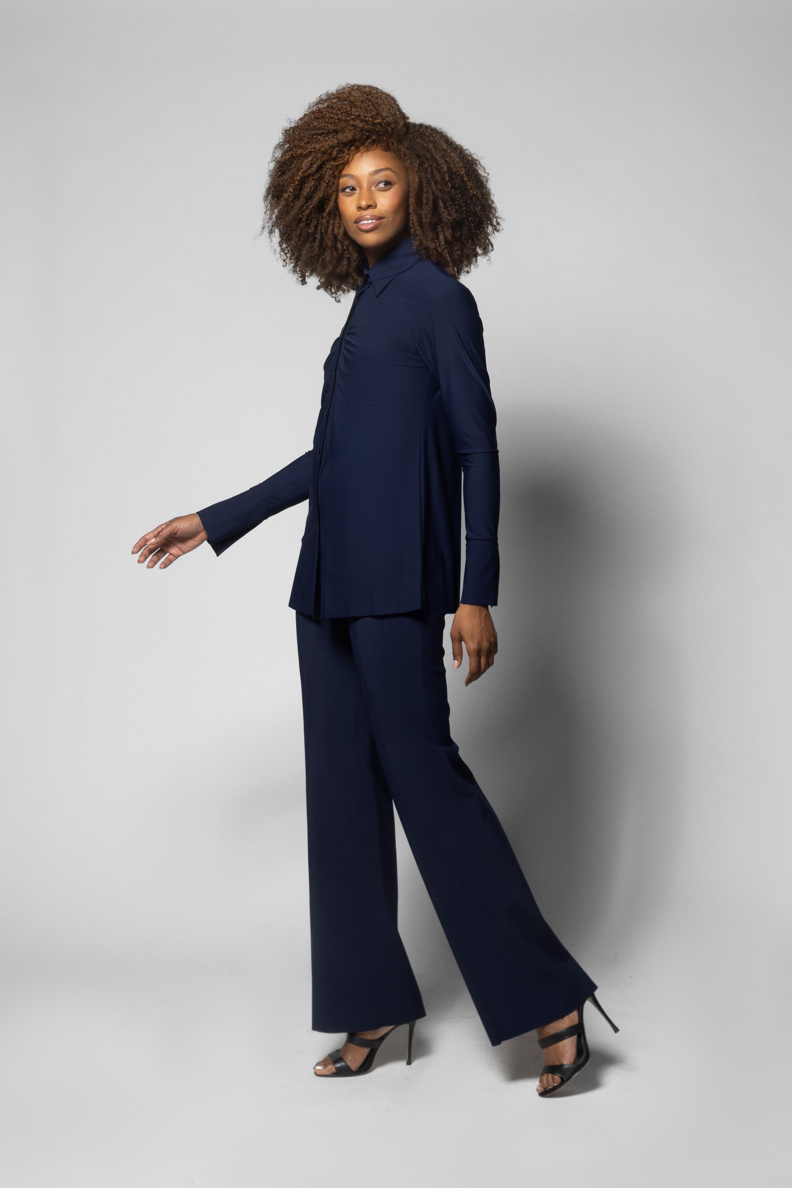 Mura Blouse - Midnight – Maria Pinto