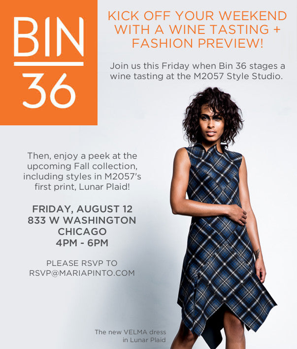 Our Two Favorite Things: Wine + Fashion with BIN 36 + M2057!