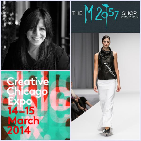 See Maria Pinto at Creative Chicago Expo!