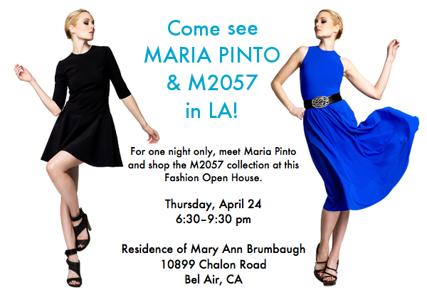 Will You Be in L.A. on April 24? Meet Maria & Shop M2057!