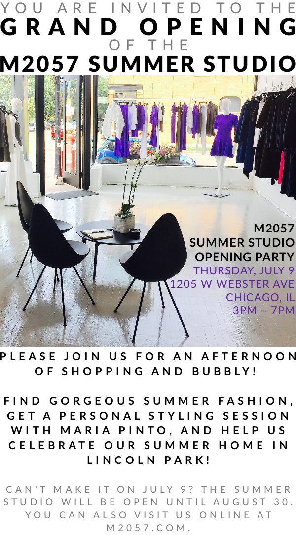Come to the Grand Opening of the M2057 Summer Studio!