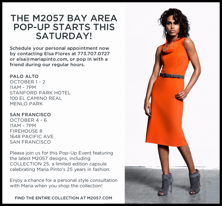 Pop Up with Us in San Francisco and Palo Alto!