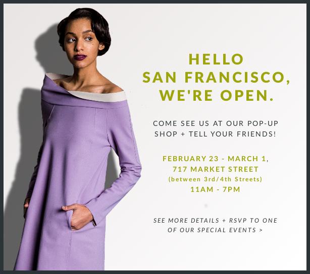 Hello San Francisco, We're Open