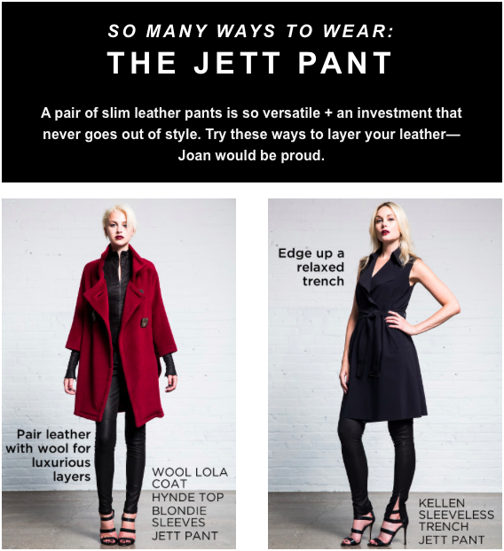 Leather Looks: The Jett Pant