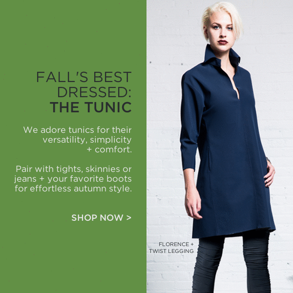 So Simple, So Stylish: The Tunic, Fall's Perfect Piece