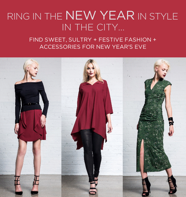 What are you wearing for New Year's Eve?