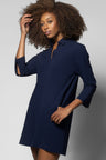 Adriana Mini Tunic - Midnight