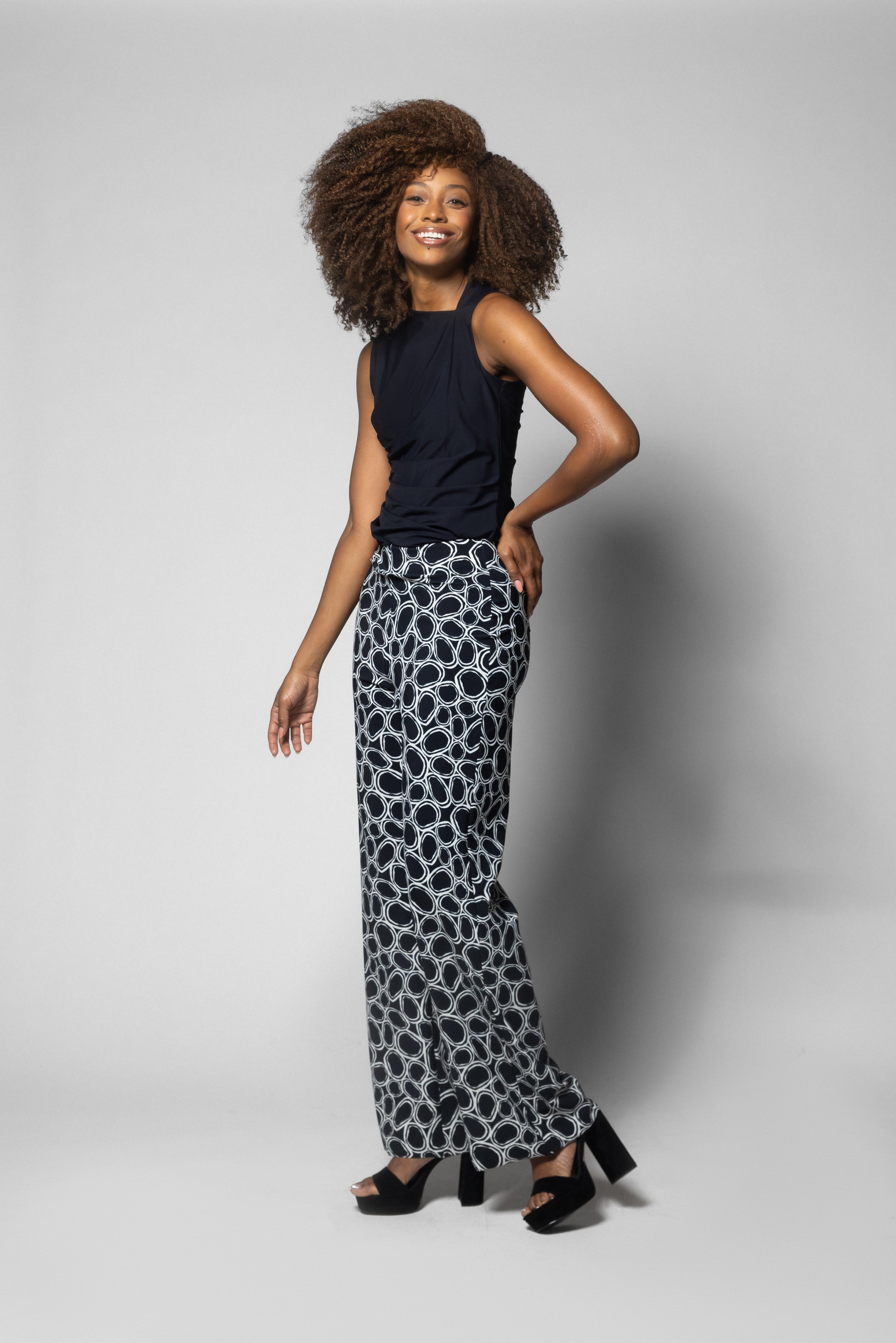 Marta Pant - Butterfly Print