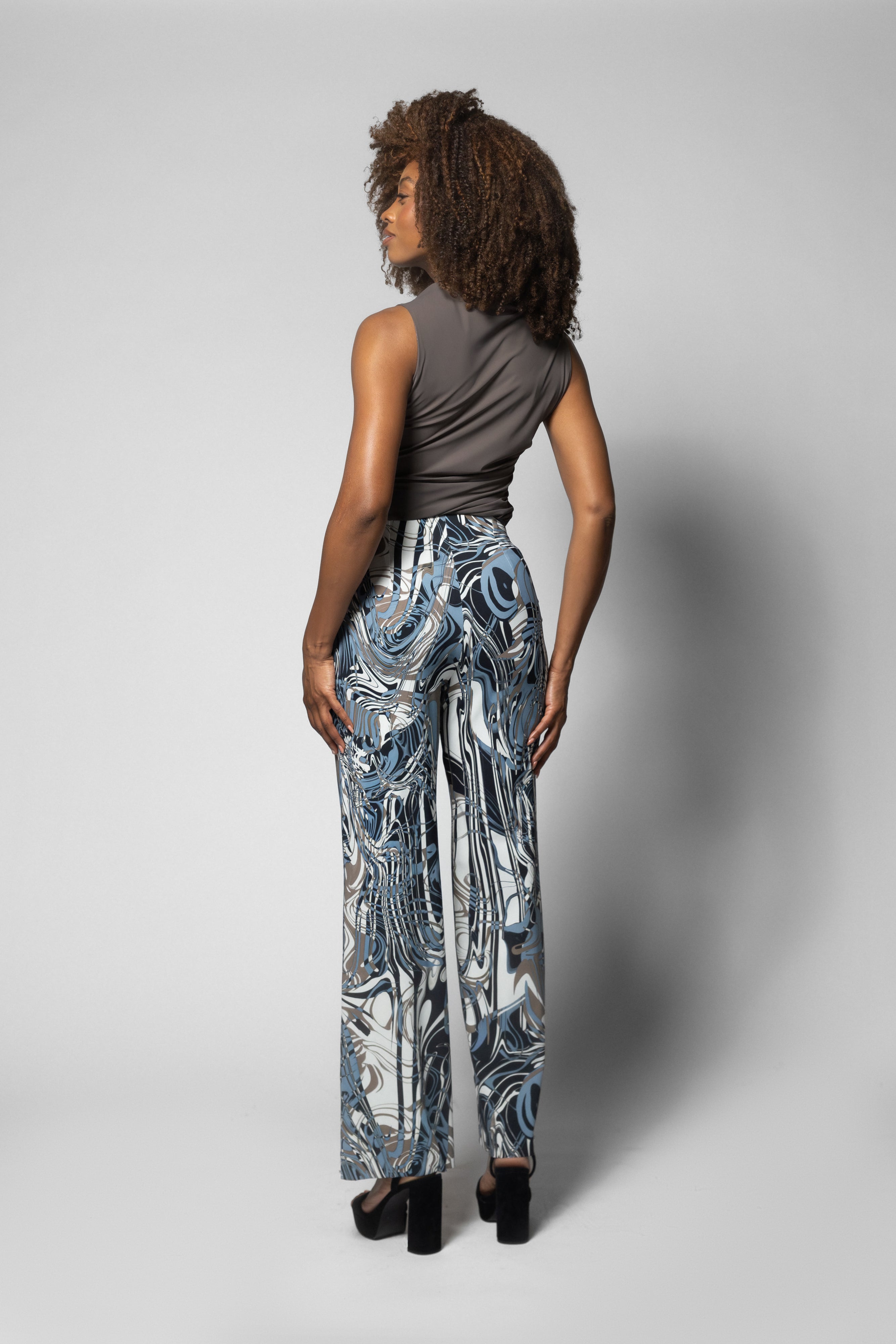 Marta Pant - Redonda Print