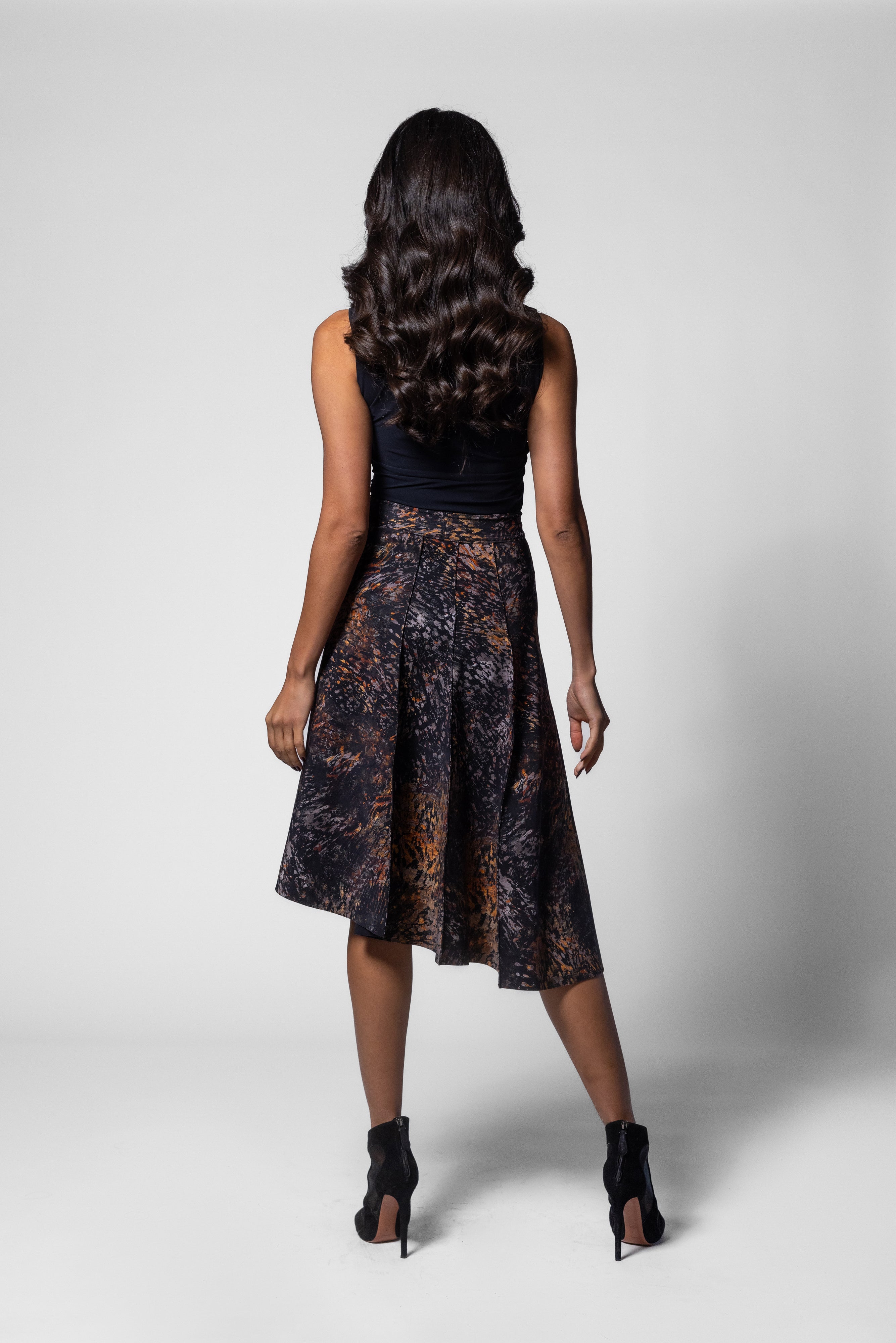 Elettra Skirt - Cortona Print
