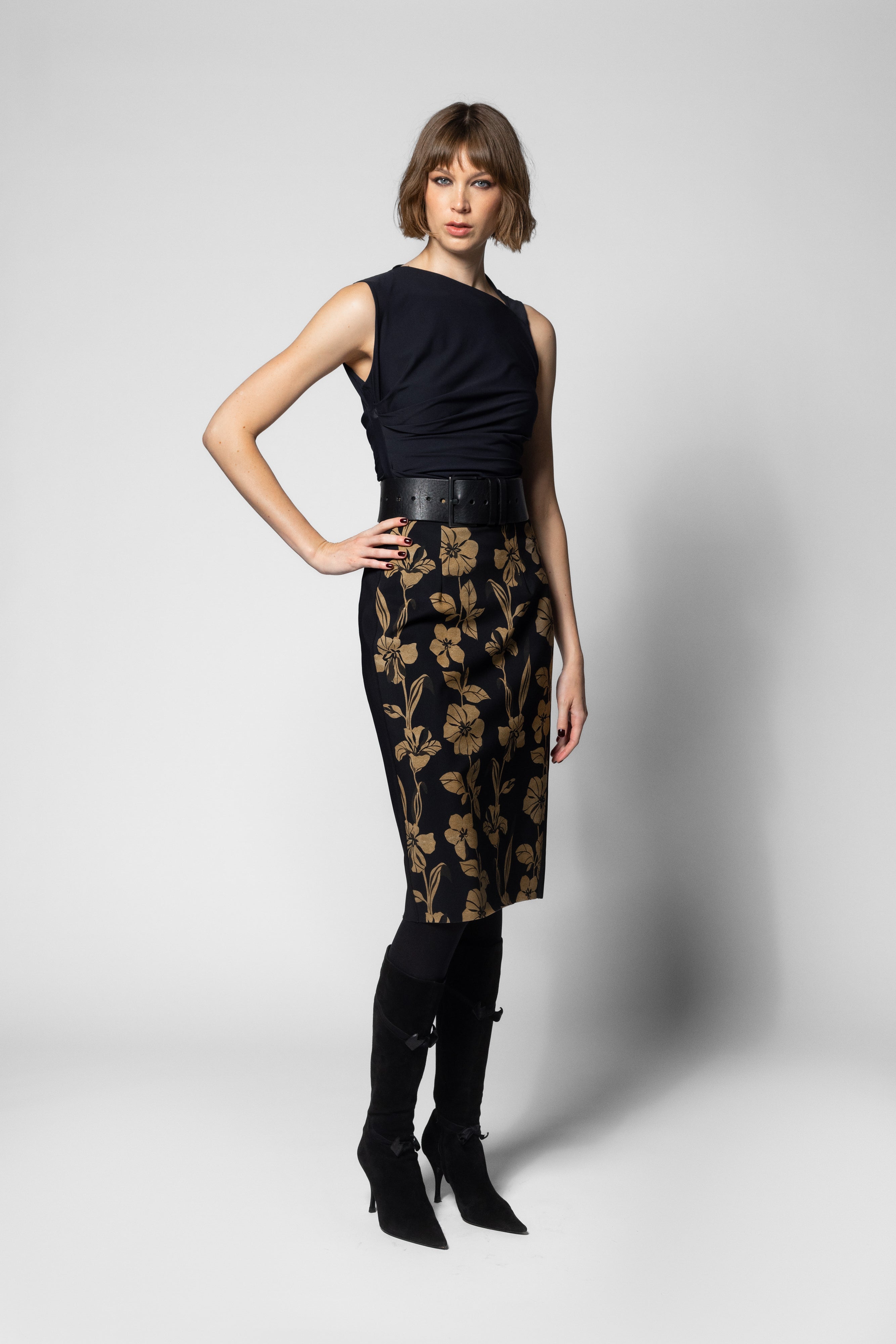 Tierney Skirt - Viterbo Print