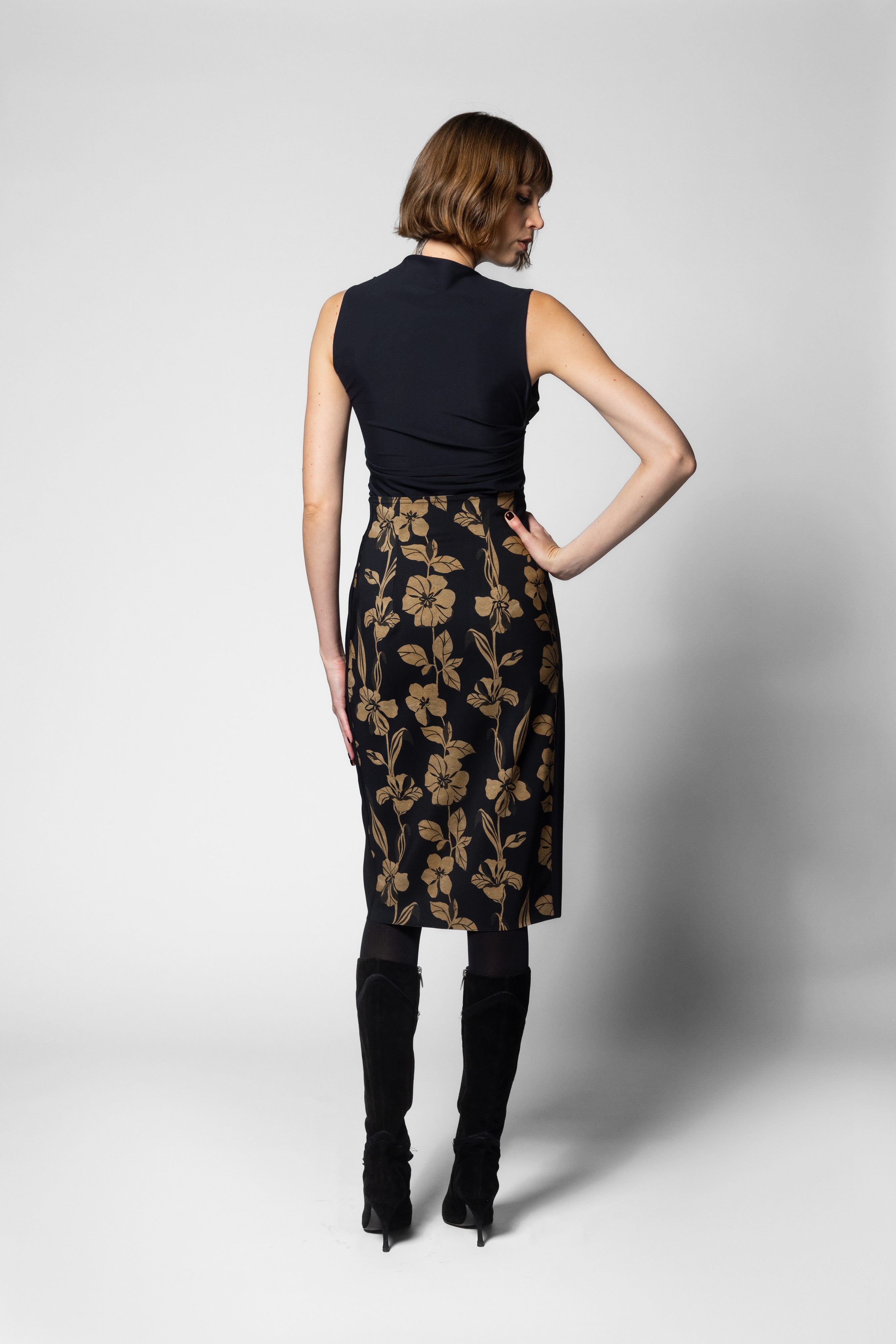 Tierney Skirt - Viterbo Print