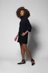 Adriana Mini Tunic - Black