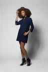 Adriana Mini Tunic - Midnight