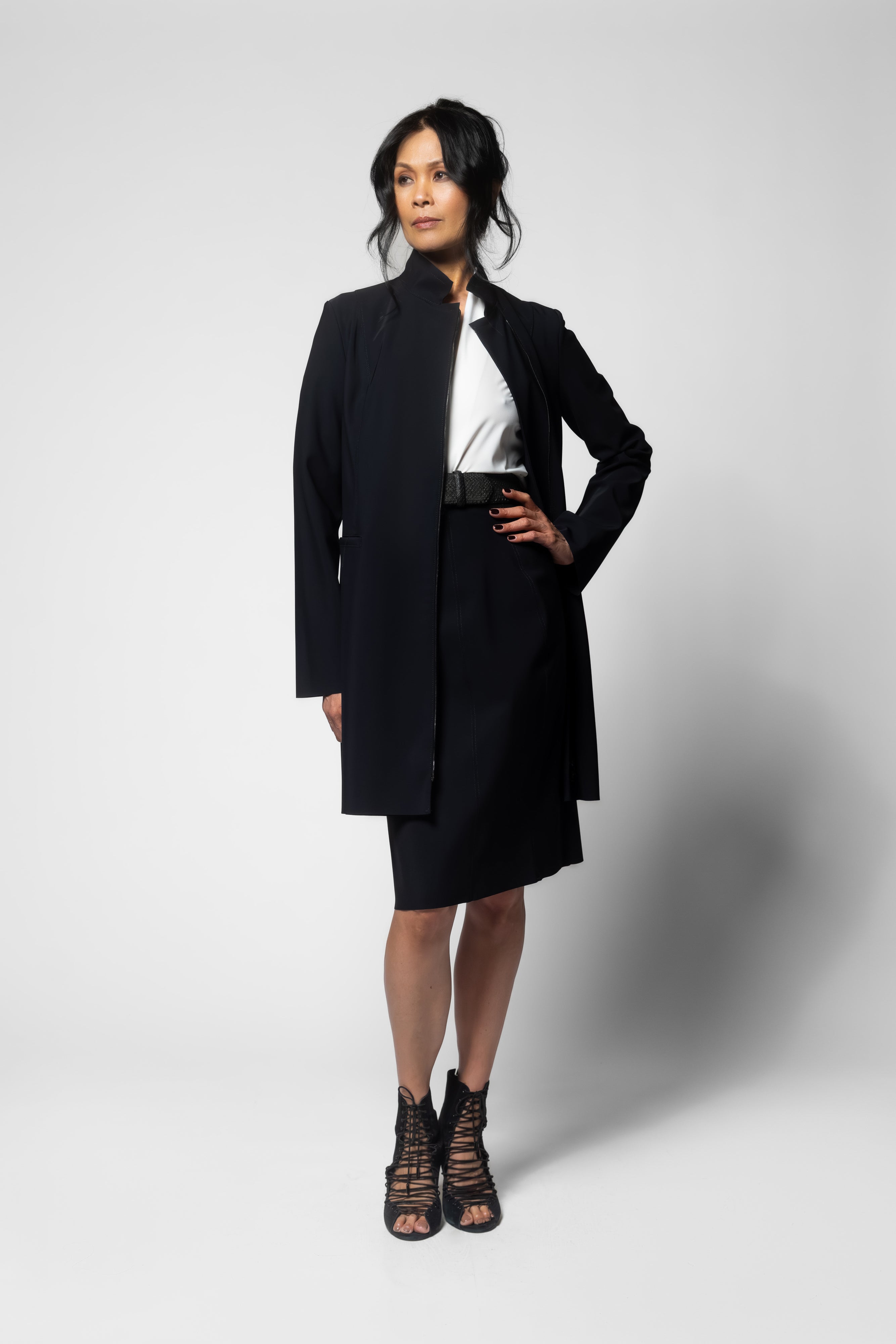 Annalisa Coat - Black