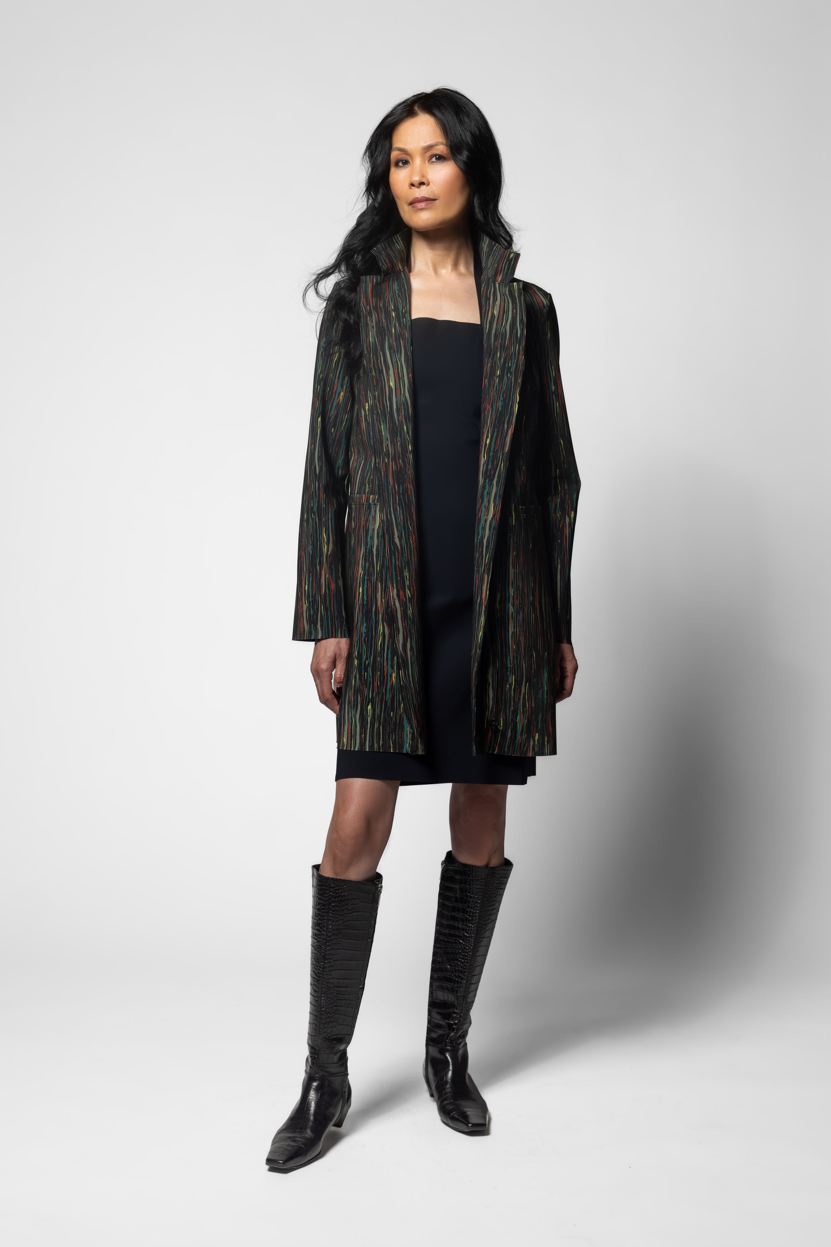 Annalisa Coat - Nemi Print