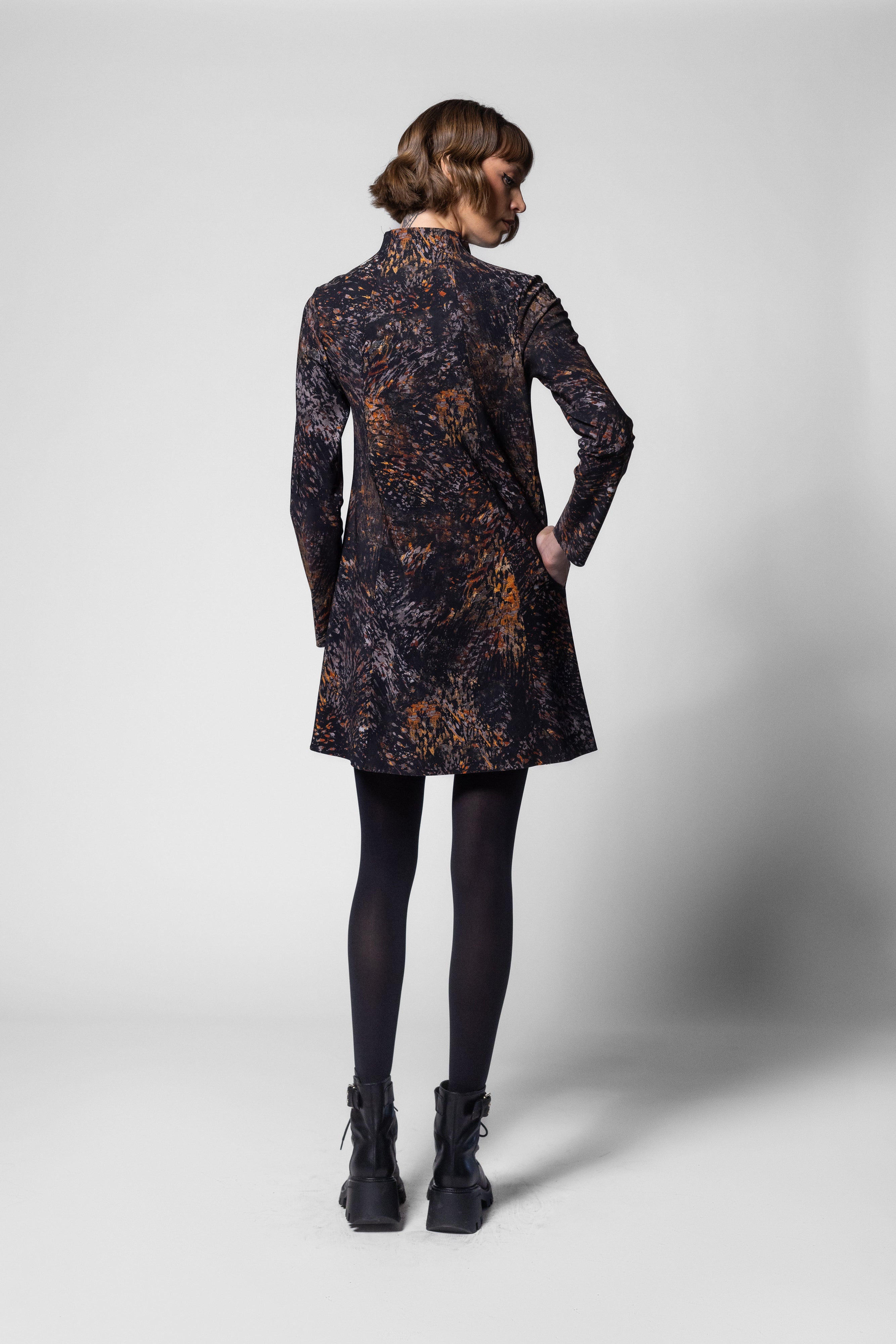 Artemisia Mini Tunic - Cortona Print