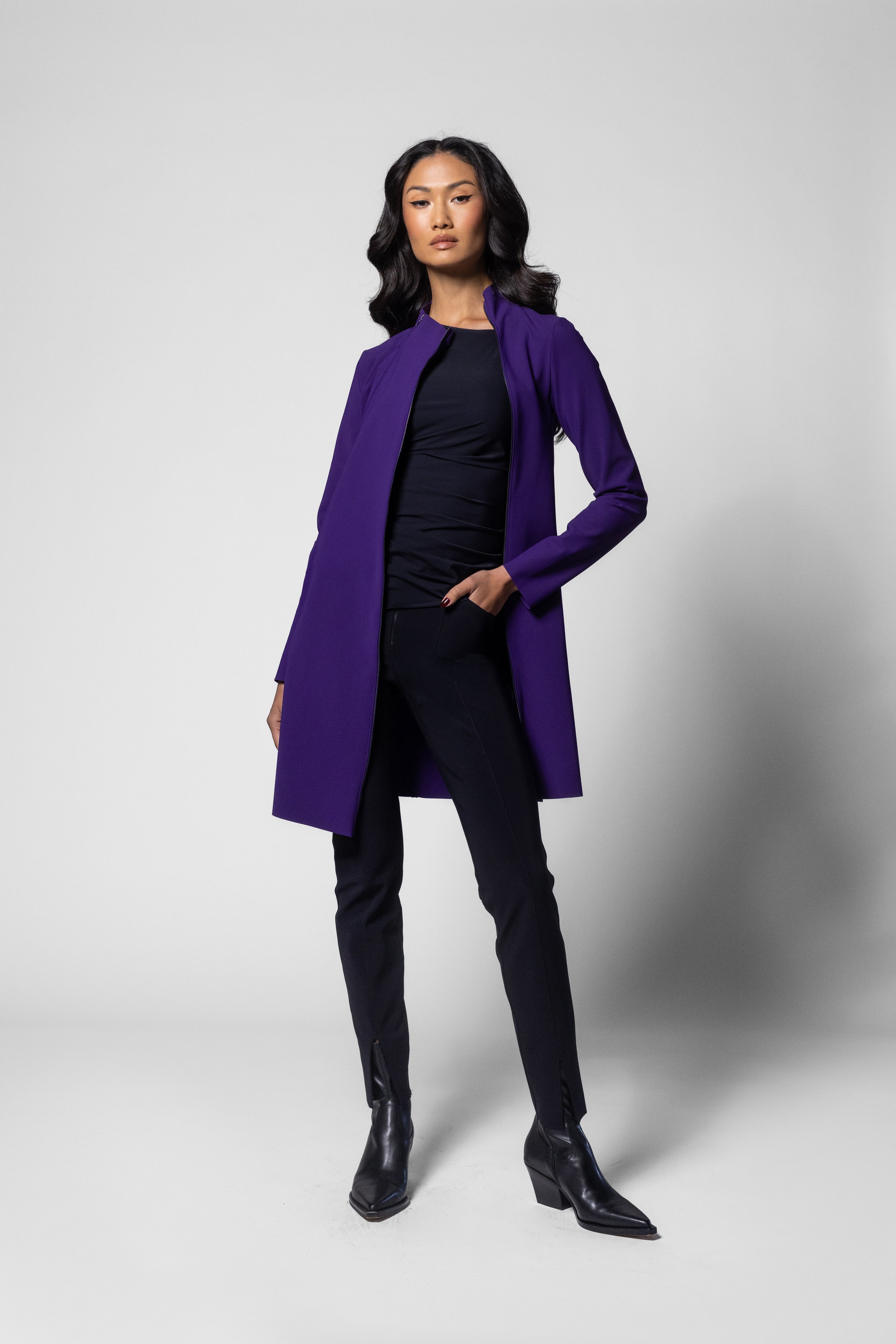 Artemisia Mini Tunic - Viola