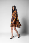 Autumn Dress - Bursa Print