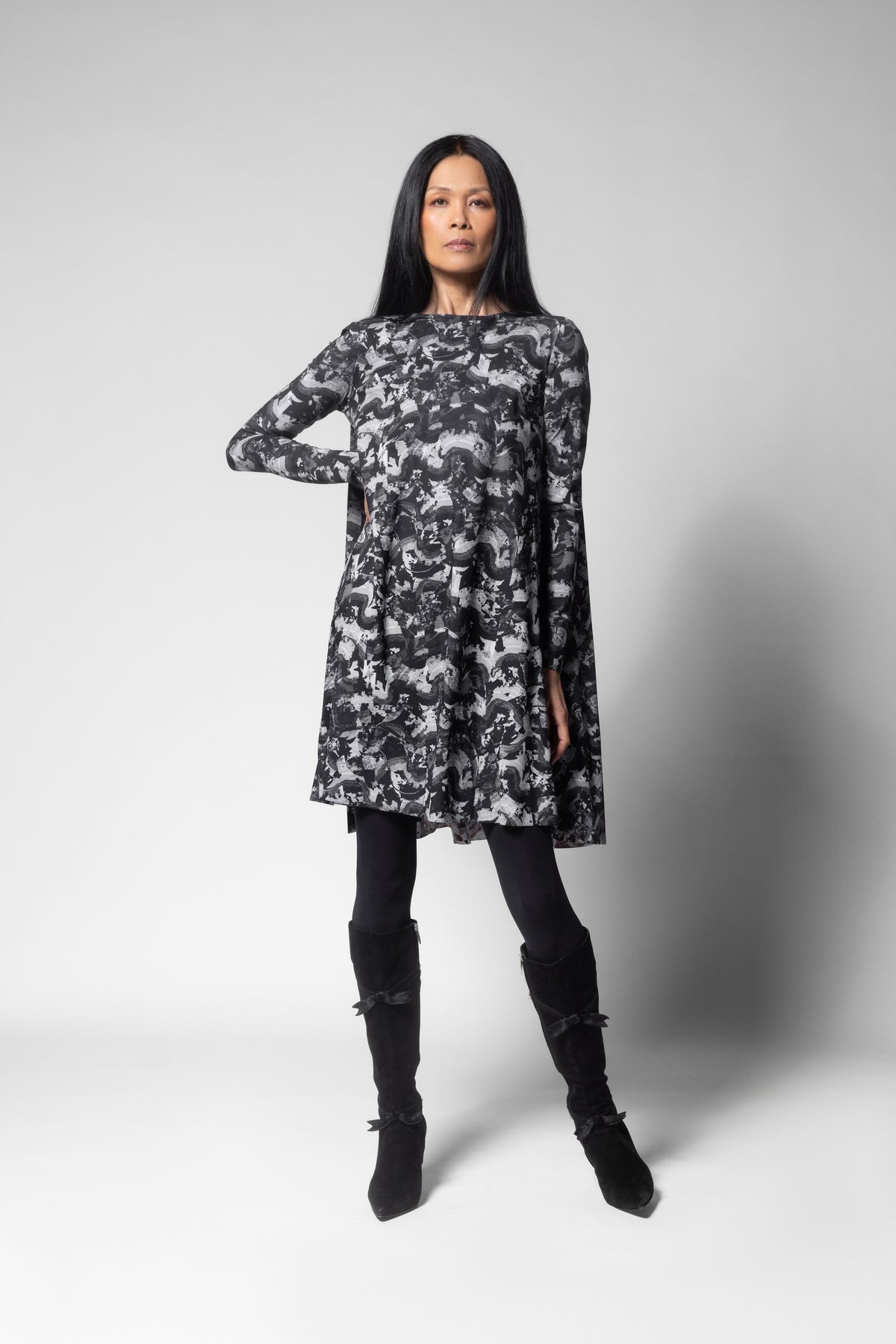 Autumn Dress - Izmit Print
