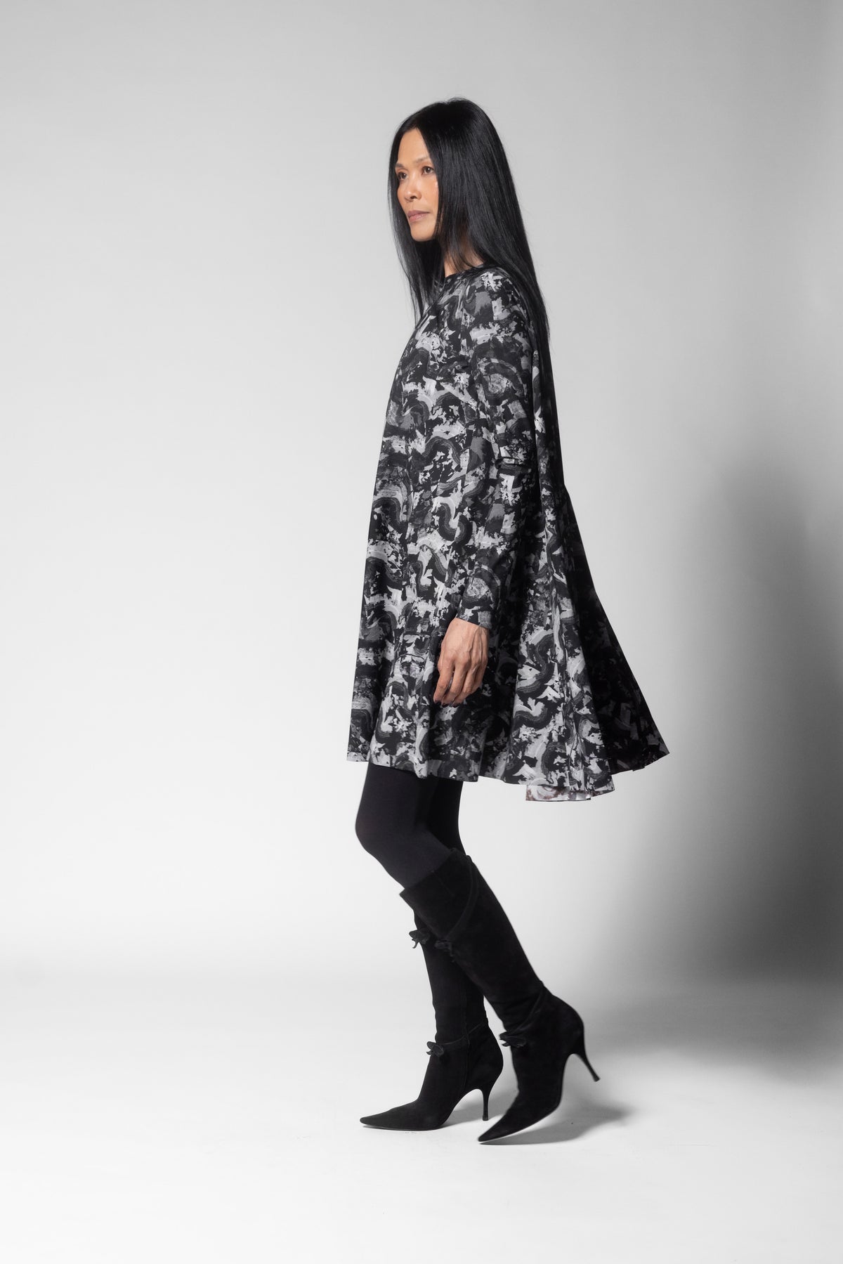 Autumn Dress - Izmit Print