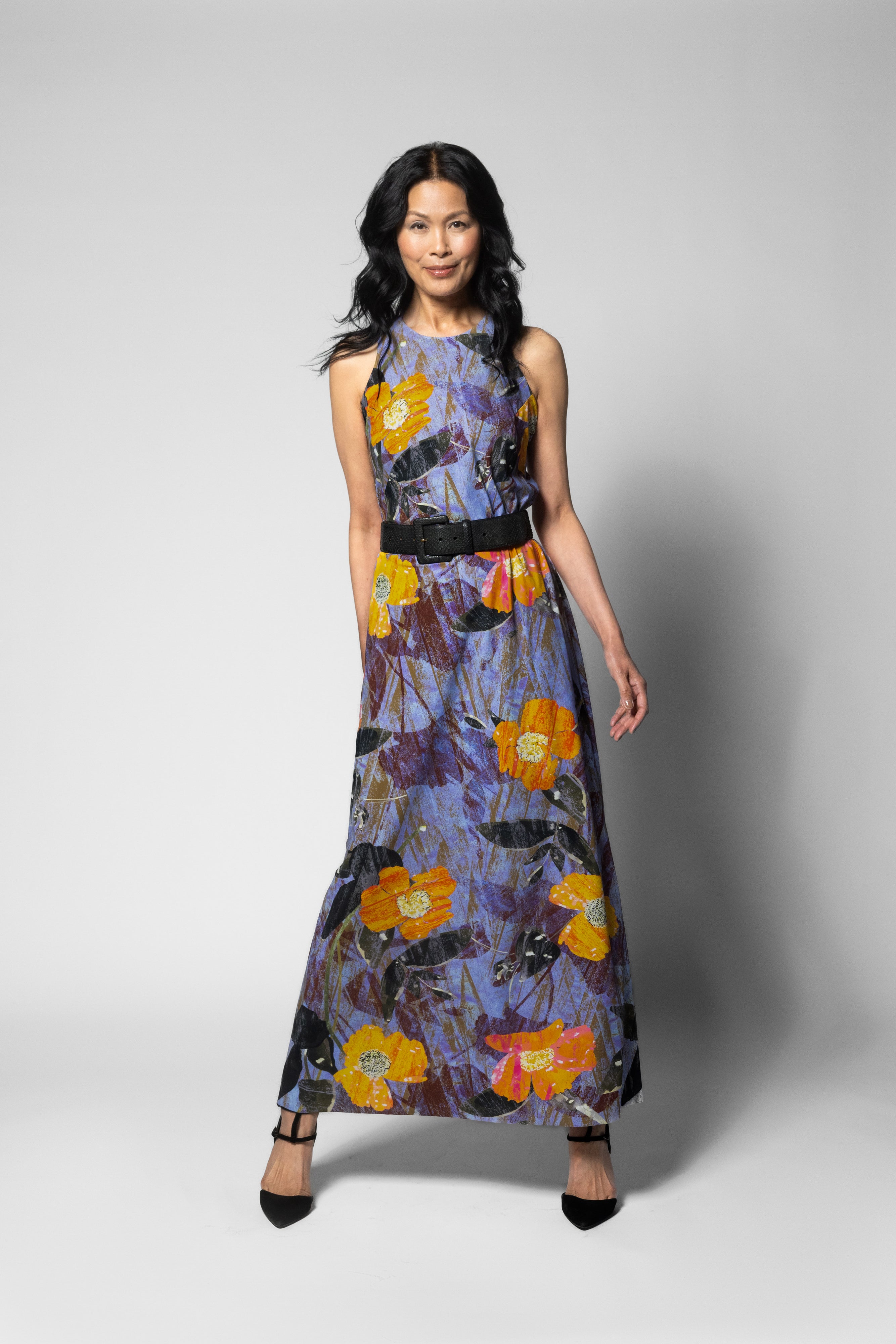 Avani Dress - Niigata Print