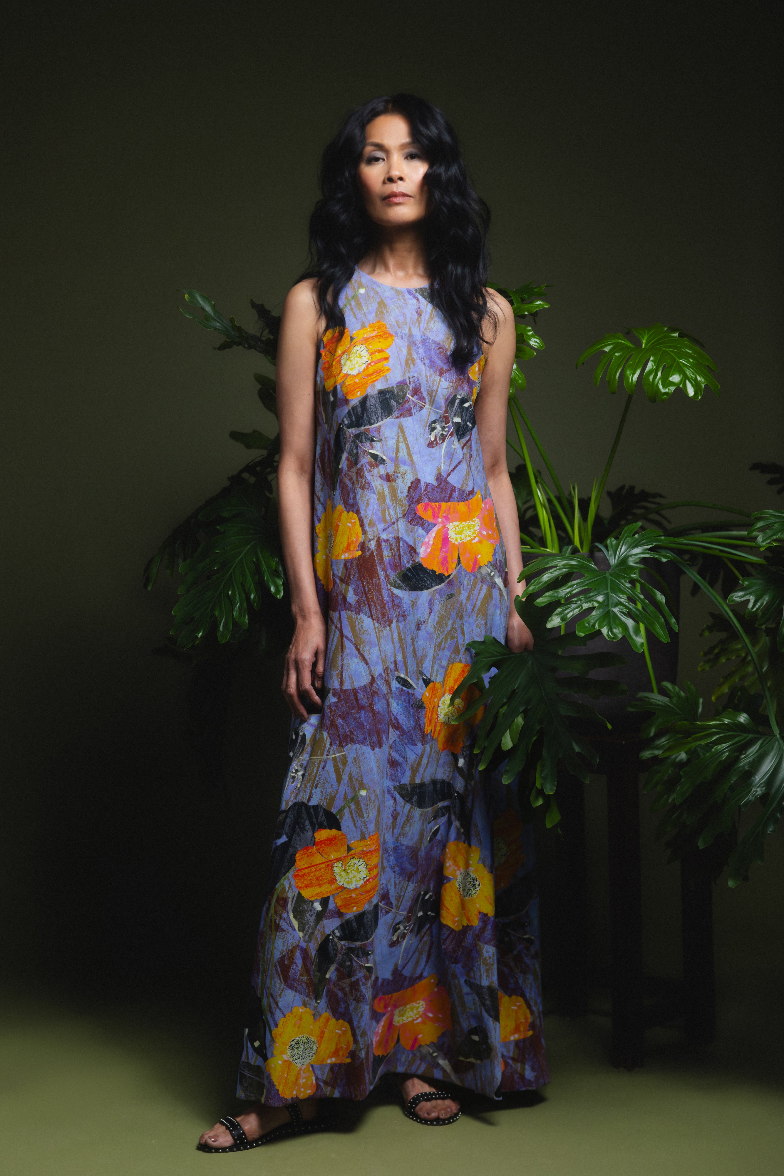 Avani Dress - Niigata Print