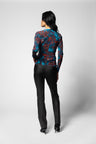Azzurra Top - Arezzo Print