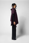 Wool/Cashmere Caress Wrap - Mulberry