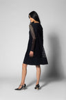 Beatriz Dress - Black Laser