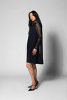Beatriz Dress - Black Laser