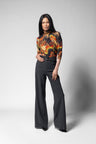 Bella Top - Bursa Print