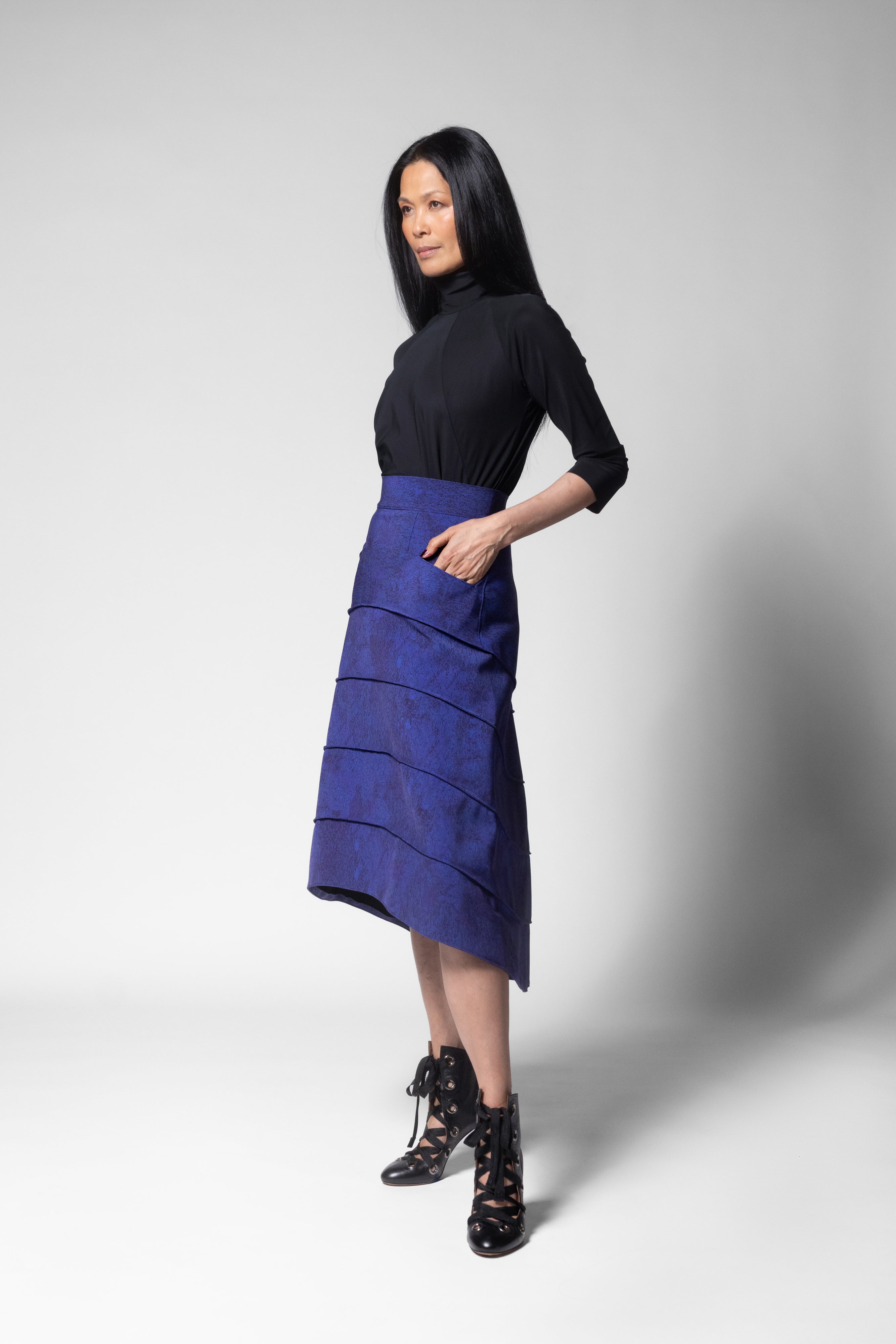 Birgit Skirt - Aegean Print