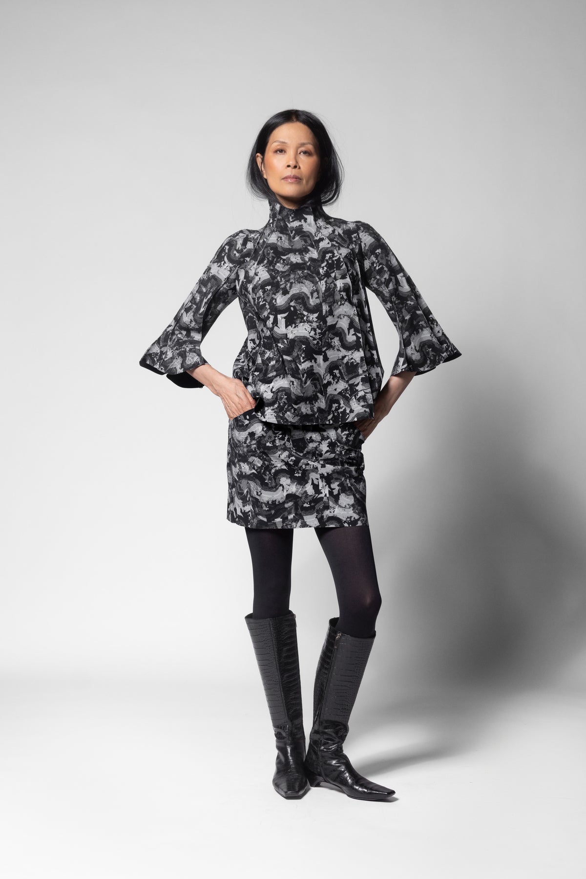 Chantal Skirt - Izmit Print