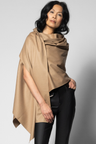 Wool/Cashmere Caress Wrap - Camel