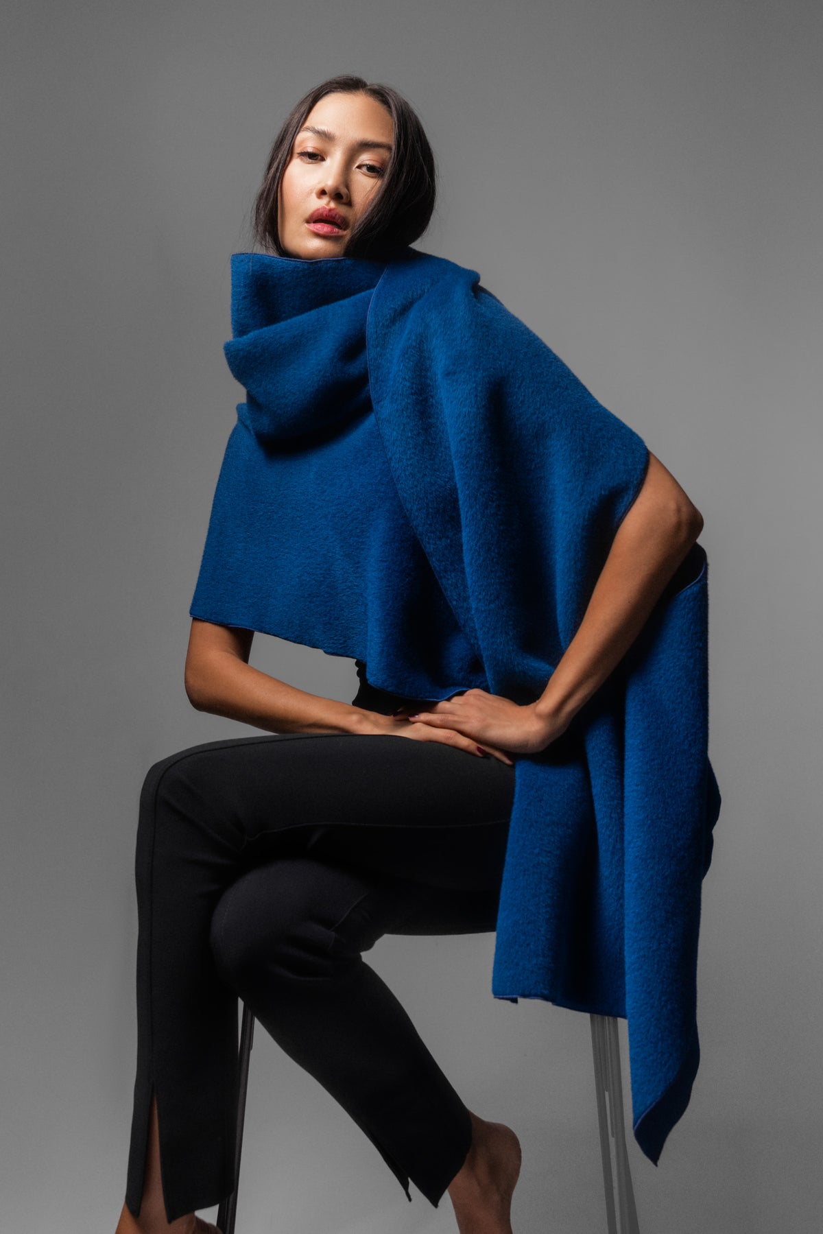 Alpaca Caress Wrap - Lazuli