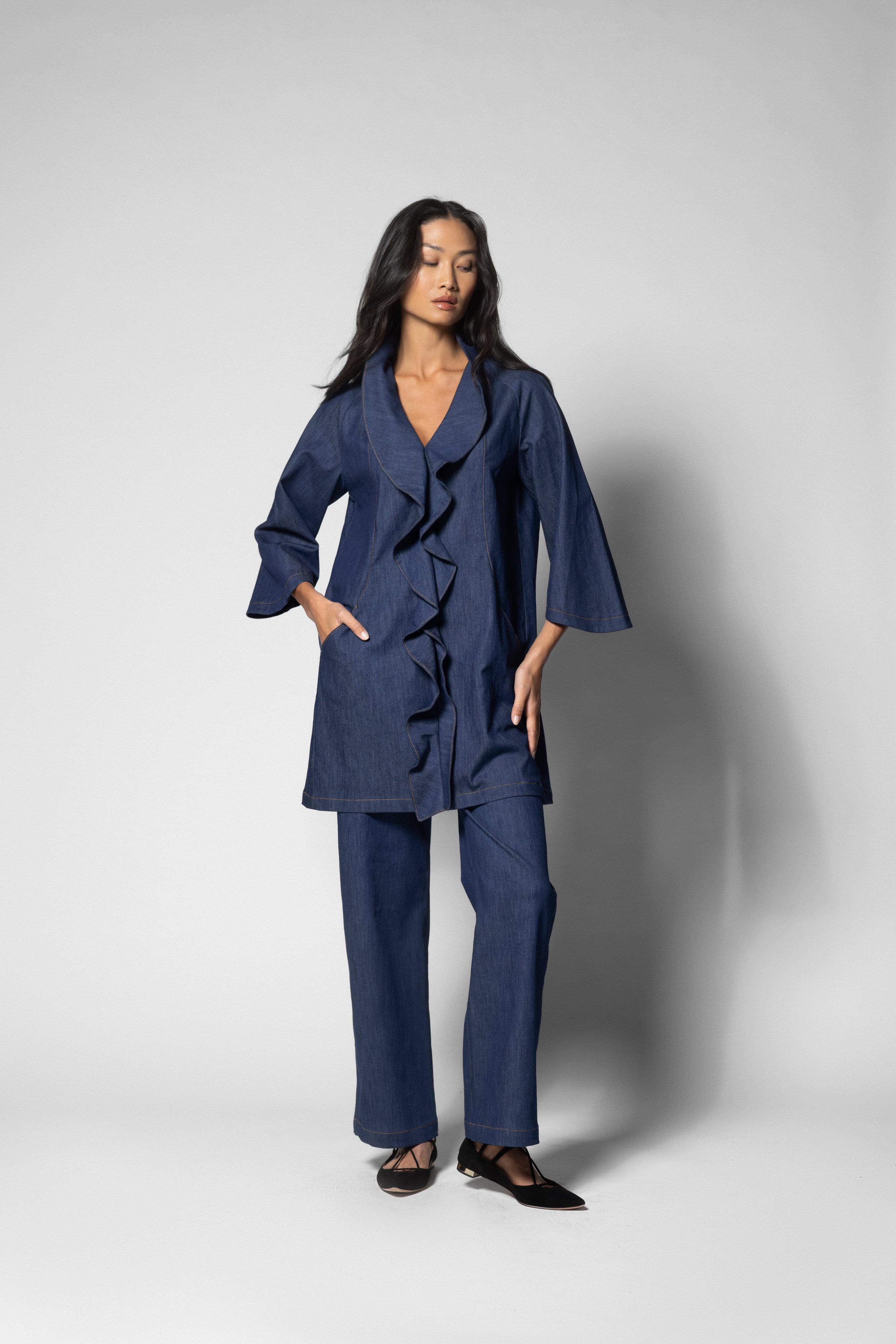 Catarina Mini Tunic - Denim 24