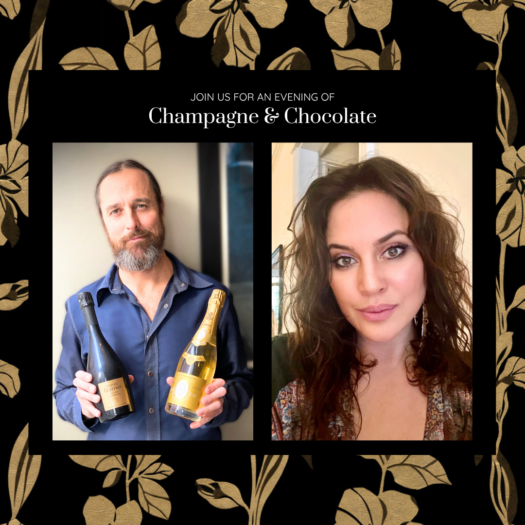 Annual Champagne &amp; Chocolate Tasting Event