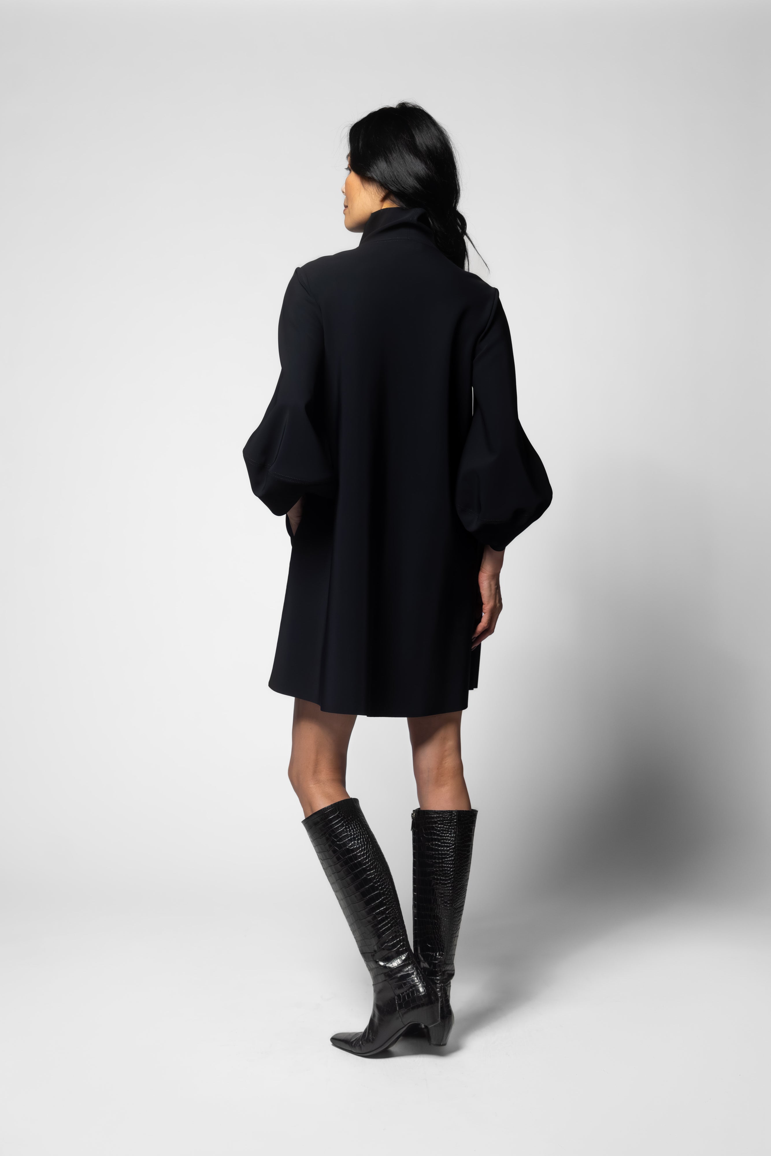 Claudia Mini Tunic - Black