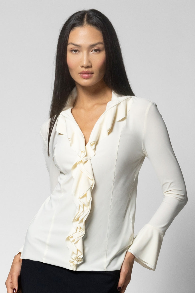 Demira Blouse - Pearl