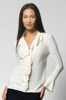 Demira Blouse - Pearl