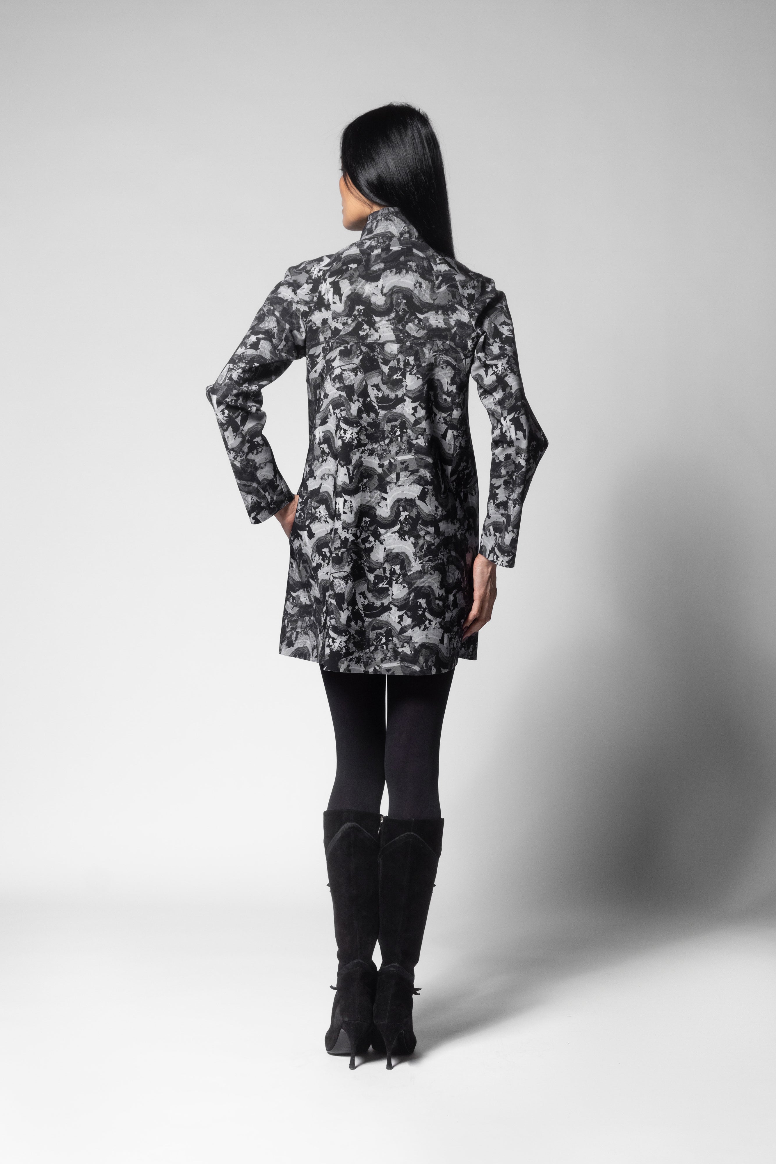 Deniz Mini Tunic - Izmit Print