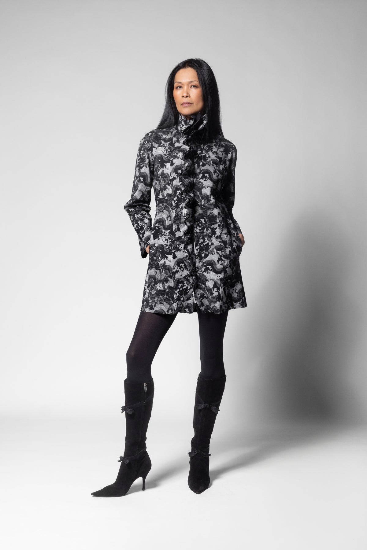 Deniz Mini Tunic - Izmit Print