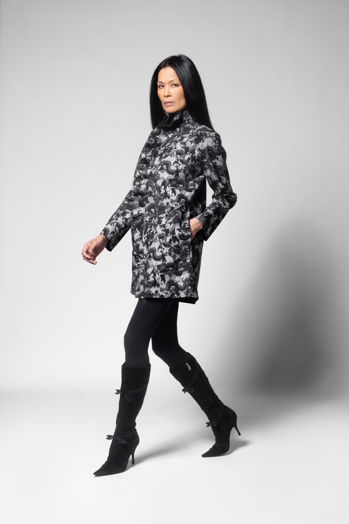 Deniz Mini Tunic - Izmit Print